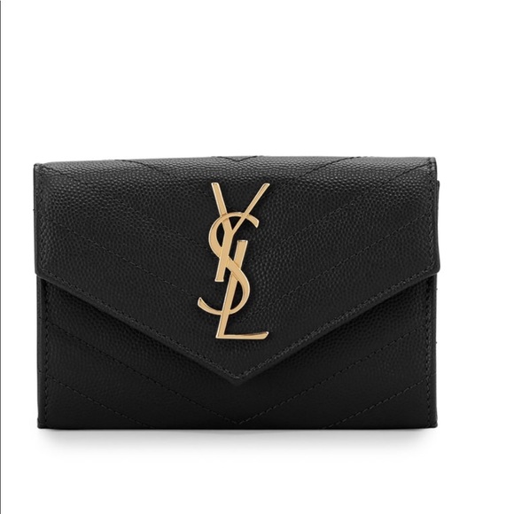 YSL Monogram Quilted Wallet - Picture 4 of 8